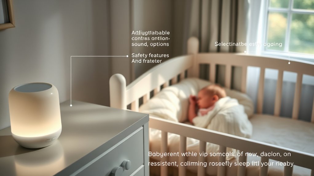 baby sleep sound features