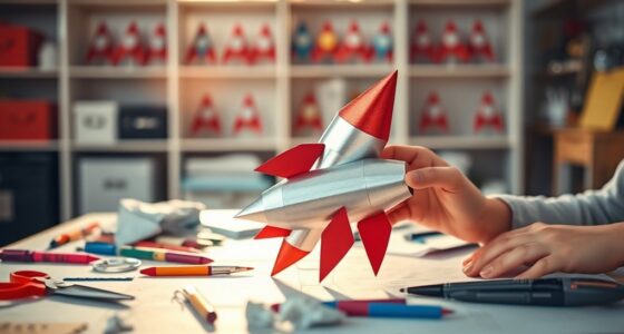 build your own paper rocket