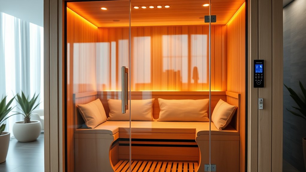 choosing spacious safe saunas