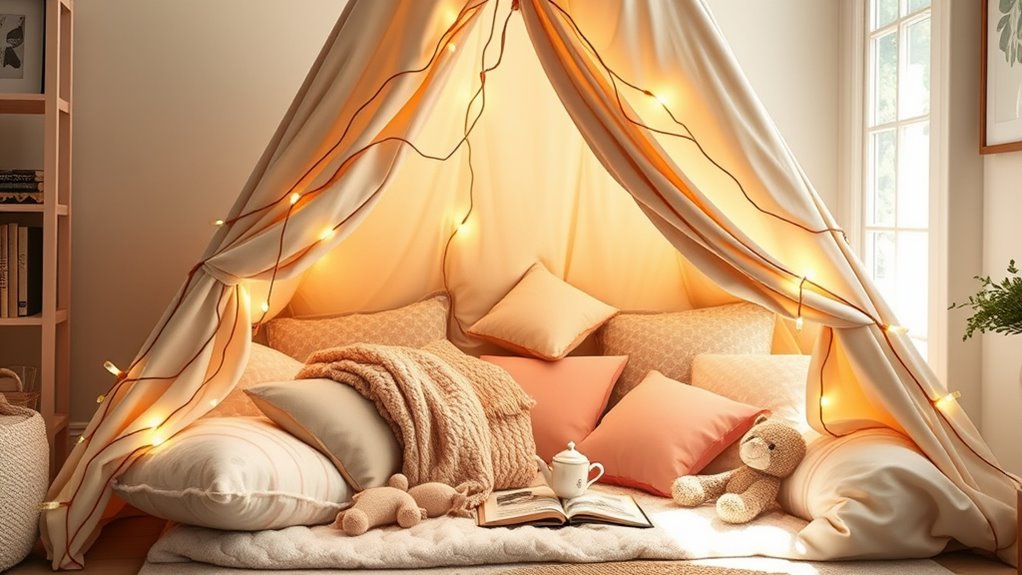 create cozy personalized retreat