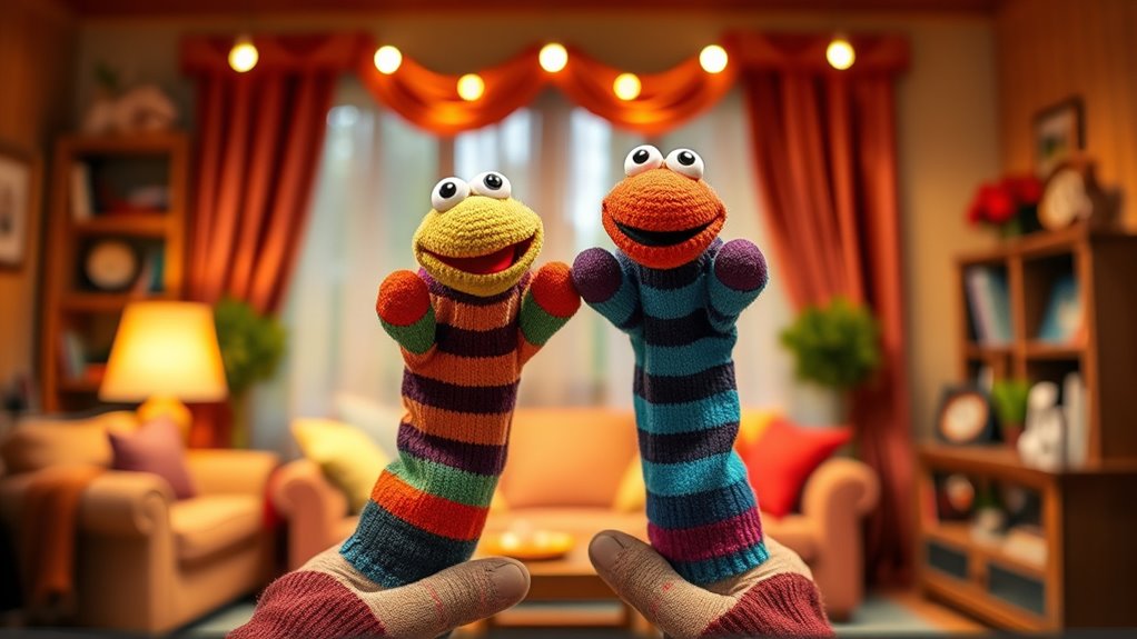create engaging puppet stories