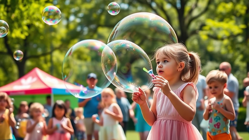create large durable bubbles
