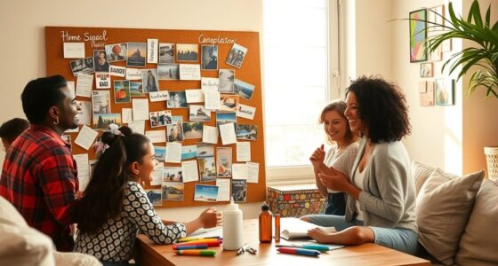 create shared family goals