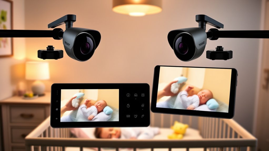 dual camera baby monitors