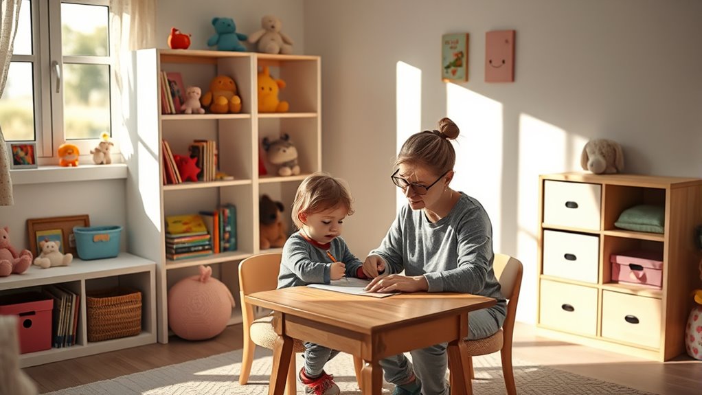 establishing predictable daily routines