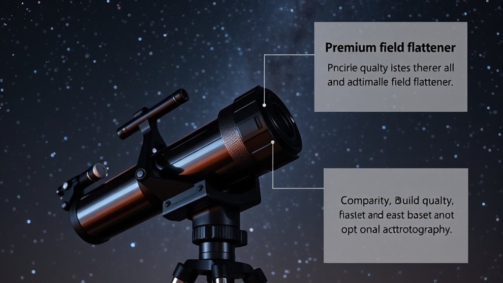 field flattener selection criteria