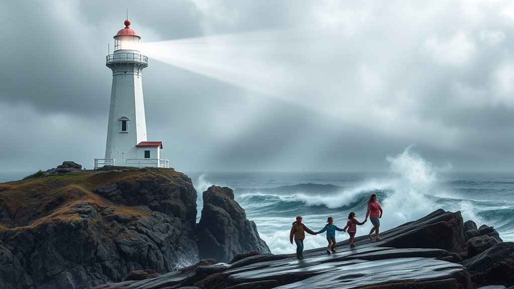 guiding with calm consistency