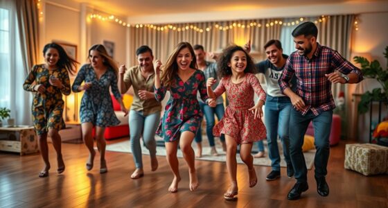 indoor family dance night