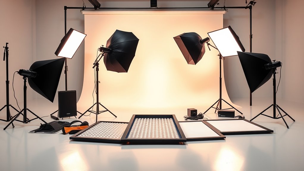 lighting quality and stability