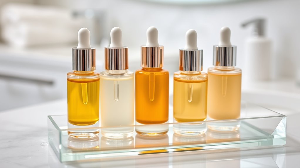 luxurious radiance boosting serums