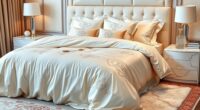 luxury bedding for retreat