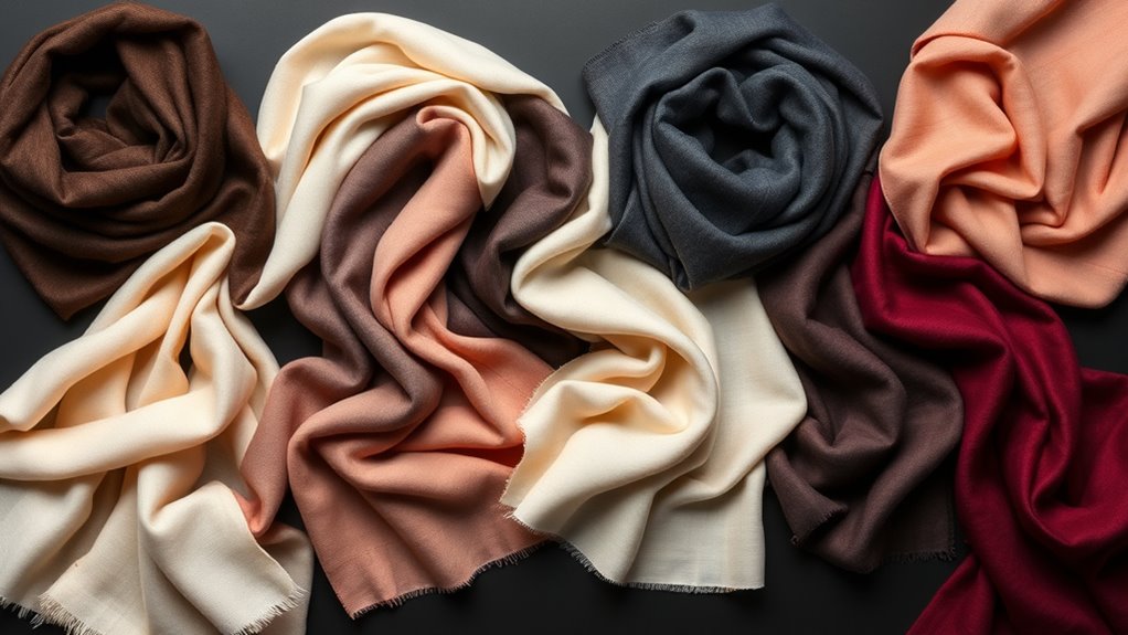 luxury cashmere scarf collections
