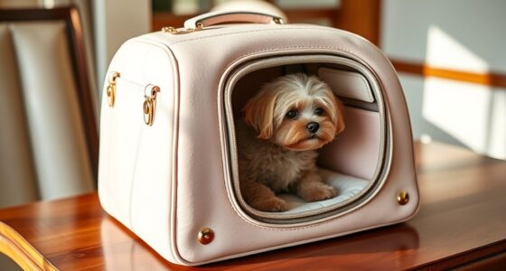 luxury dog travel carriers