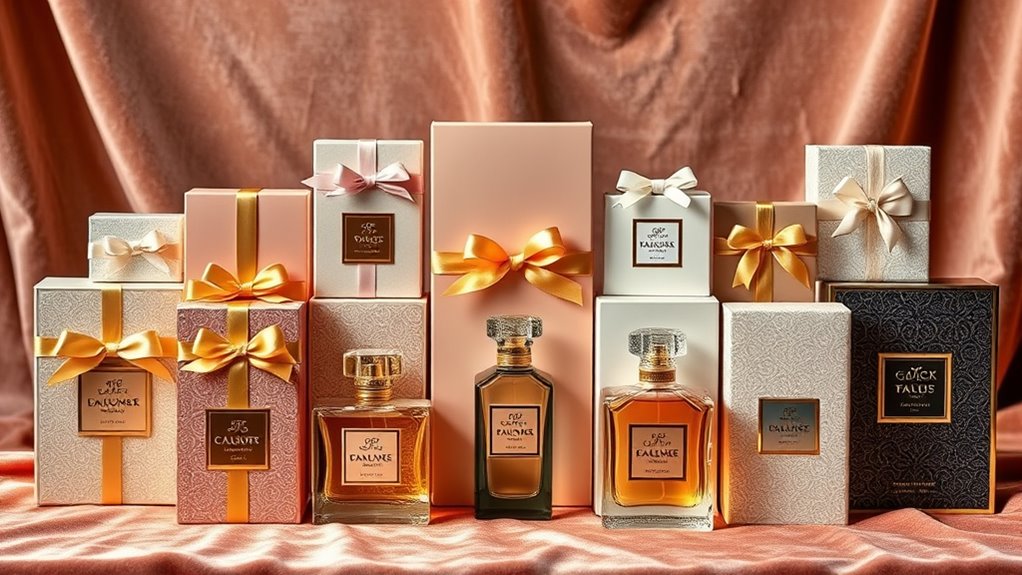 luxury fragrance gift box collection