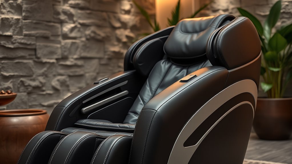 luxury massage chair selections