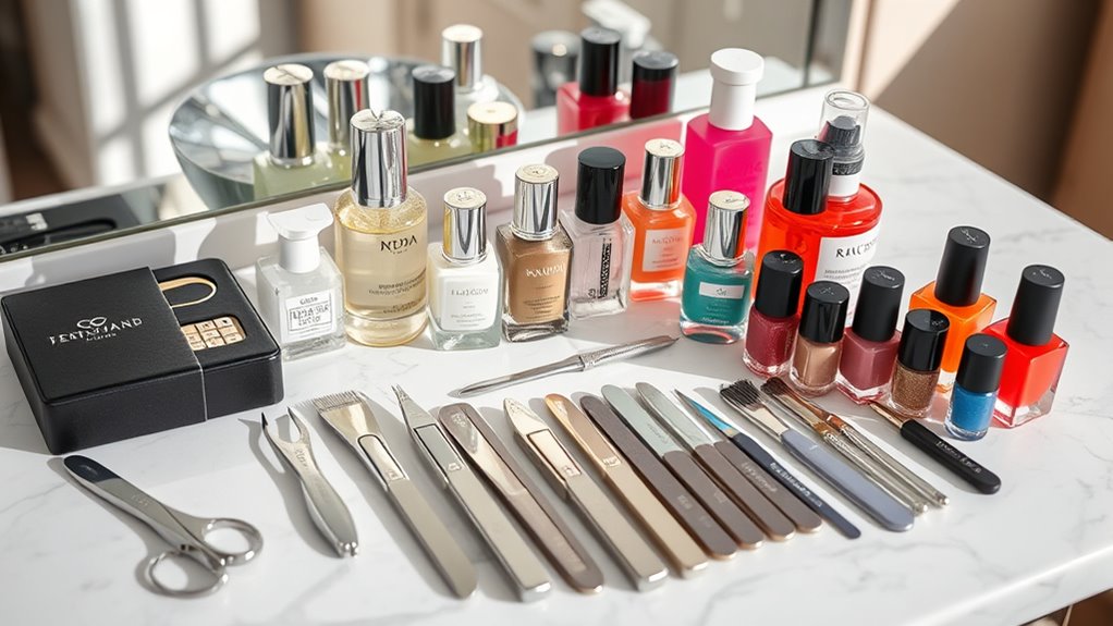 luxury nail care sets