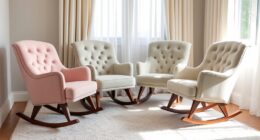 luxury nursery rocking chairs