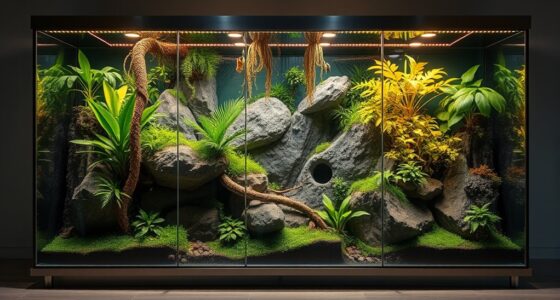 luxury reptile terrarium options