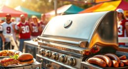 luxury tailgate grill selection