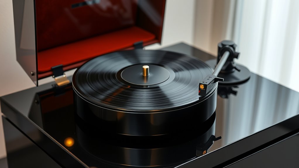 luxury vinyl record players