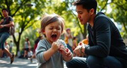 managing child s public outburst