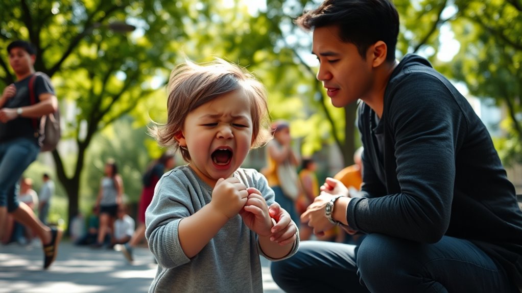 managing child s public outburst