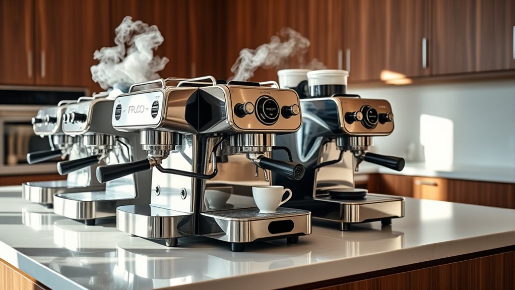 premium espresso machines under 2000