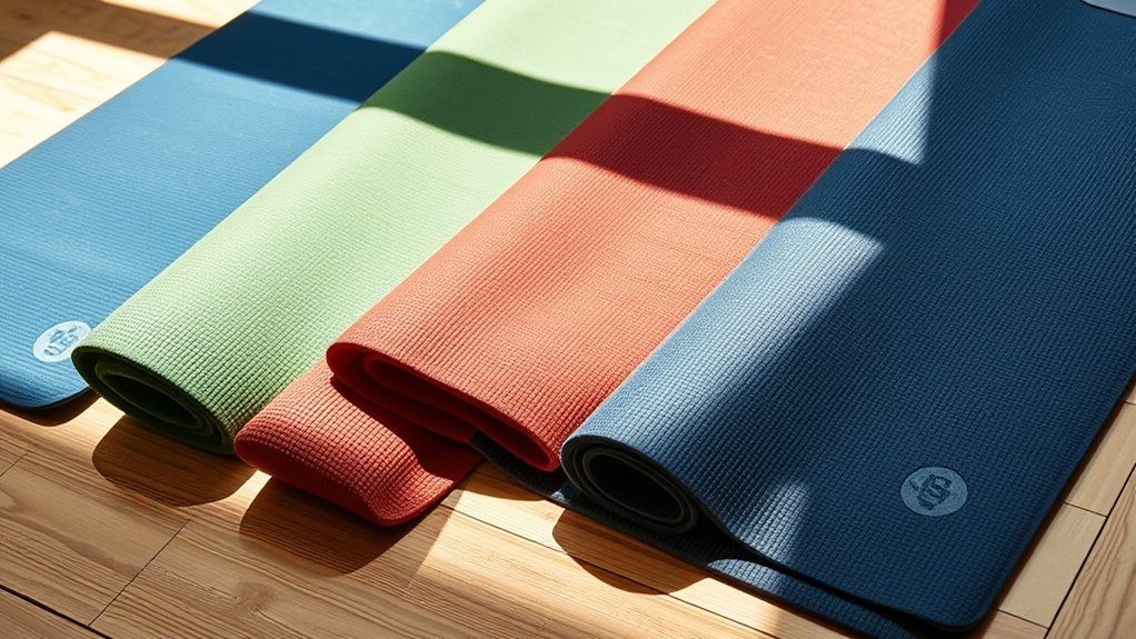 premium yoga mats for joint support