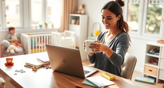 remote work motherhood balance