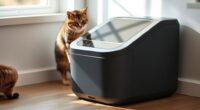 smart automated cat litter boxes
