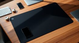 smart wireless charging desk mats
