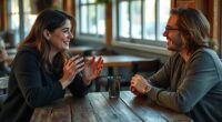 talking about old relationships