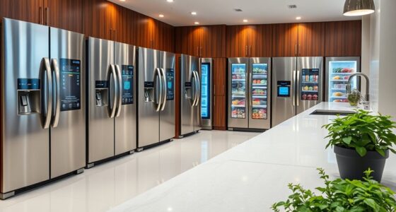 top touch screen smart refrigerators