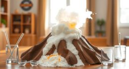volcano eruption baking soda