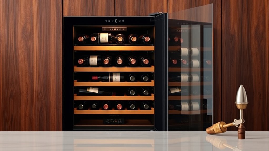 wine fridge features considerations
