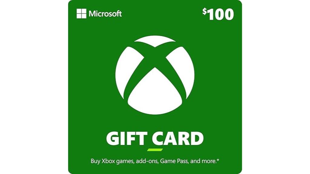 100 xbox gift card