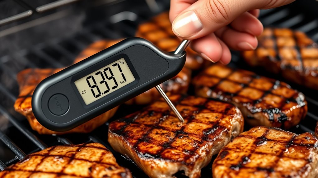 essential grilling thermometer features