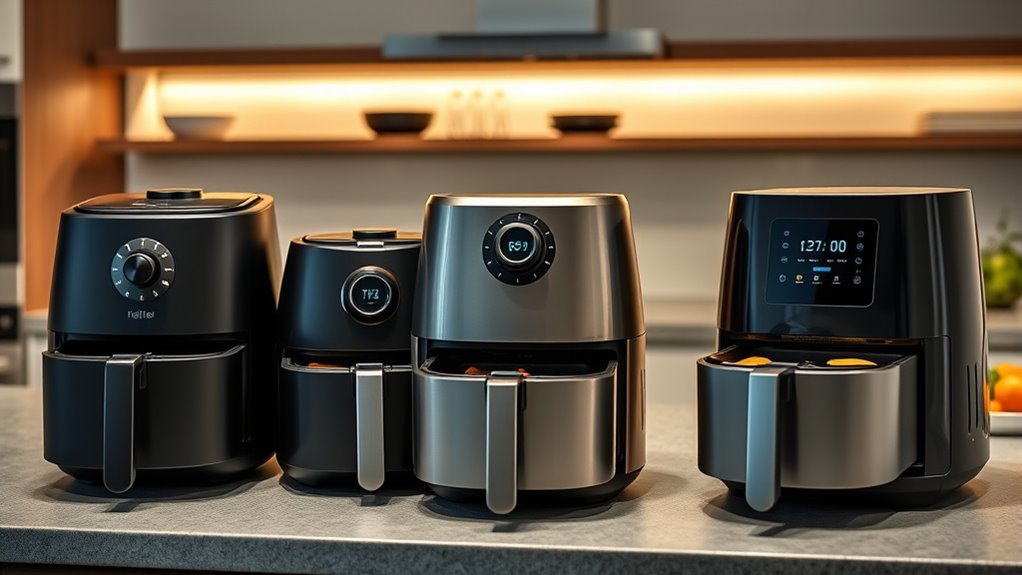 large family air fryer selection