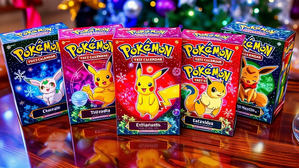 top pok mon tcg calendars