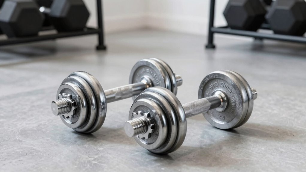 adjustable dumbbells offer versatile customizable weights