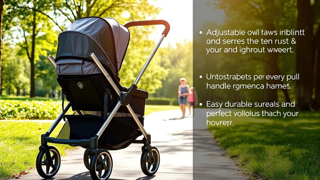 adjustable handle terrain safety