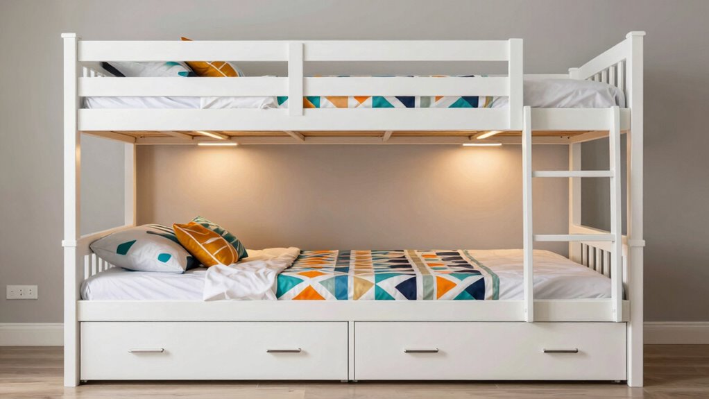 bunk bed safety and storage