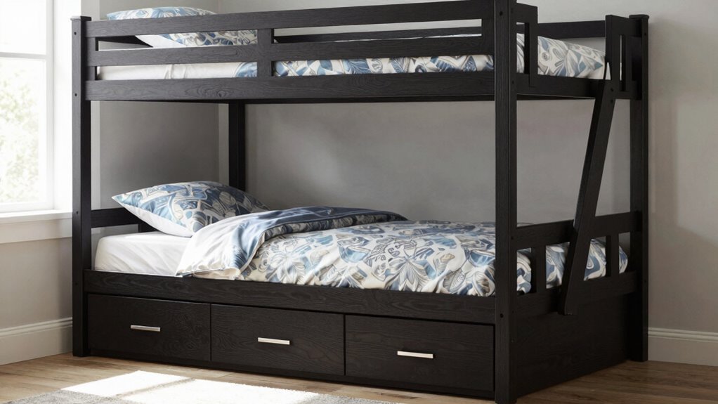 bunk beds with storage