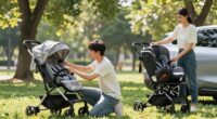 child car seat orientations