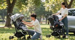 child car seat orientations