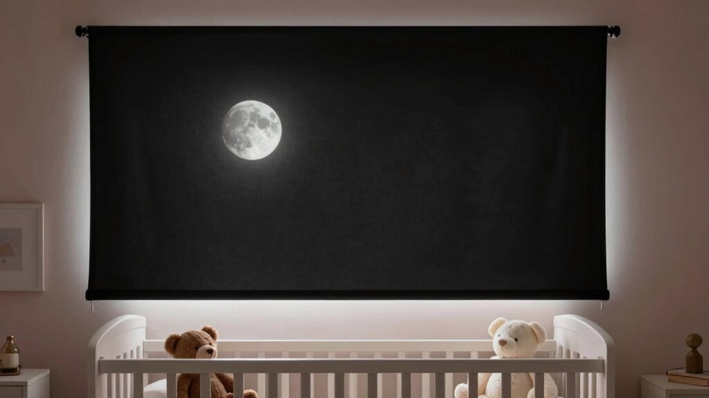 child safe blackout shade installation