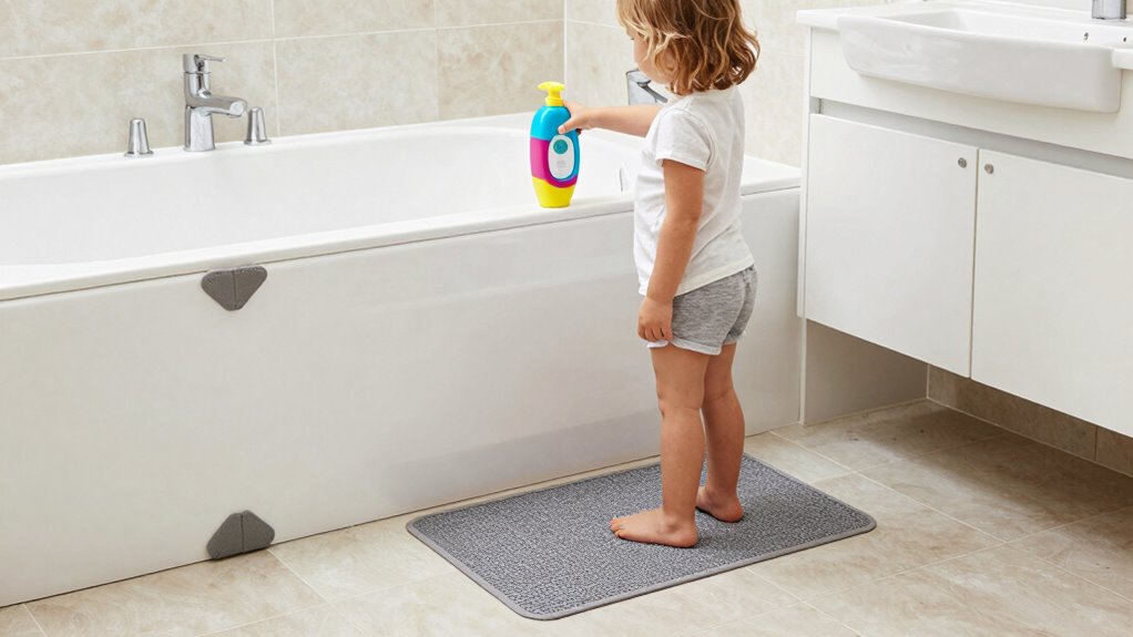 childproof bathroom safety measures