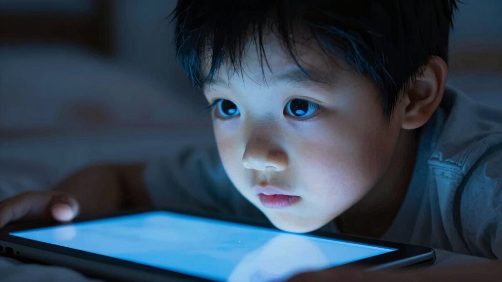 children s sensitive blue light