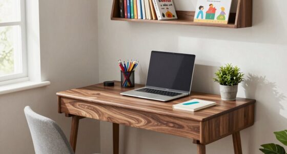 compact desks for homeschooling