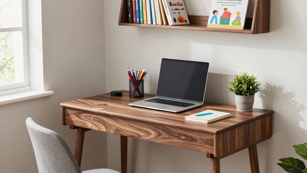 compact desks for homeschooling